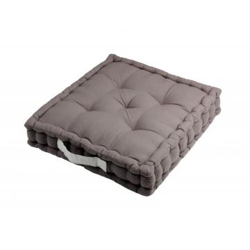 Perna podea gri inchis Duo Gris Perle 45x45x10 cm