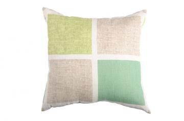 Perna rustica verde patrate 50x50 cm 100% in Colorsquare