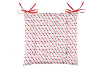 Perna scaun rosie Isocele Rouge 40x40 cm