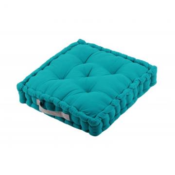 Perna turcoaz podea Duo Celadon/Souris 45x45x10 cm