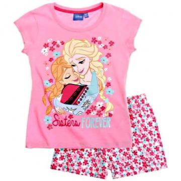 Pijama cu maneca scurta Disney Frozen