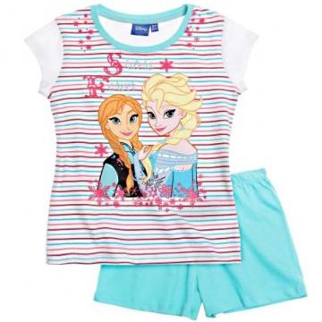 Pijamale maneca scurta Disney Frozen