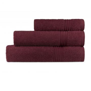 Prosop bordeaux 70x140 cm bumbac 6005 Calpe