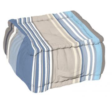 Puf podea colorata Santacruz Bleu 40x40x30 cm