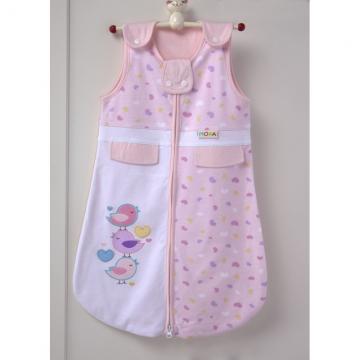 Sac dormit bebelusi roz bumbac 214 32x65 cm
