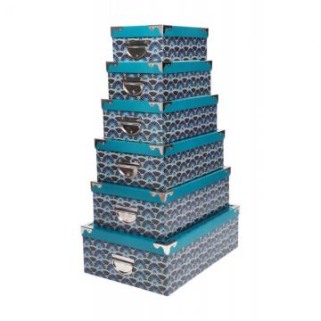 Set 6 cutii cu capac depozitare Guimard Canard