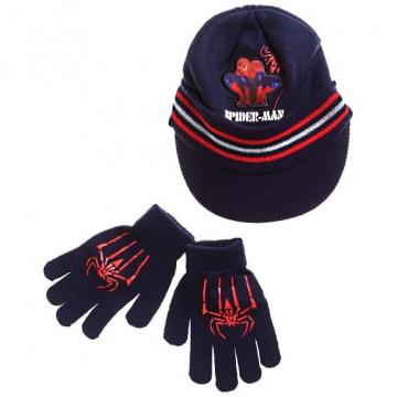 Set caciula si manusi Spiderman - Hello Kids 