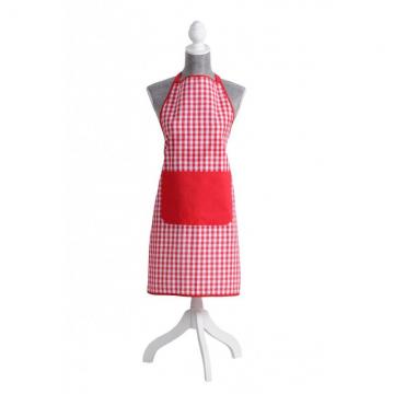 Sort bucatarie carouri rosii/albe Vichy 70x80 cm