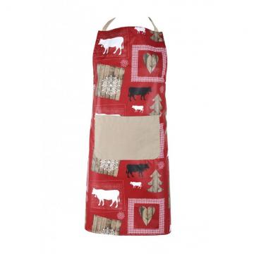 Sort bucatarie rosu rustic Wool Rouge 70x80 cm
