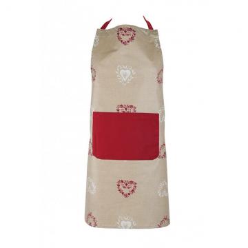 Sort gatit bej inimi rosii Valbelle 70x80 cm