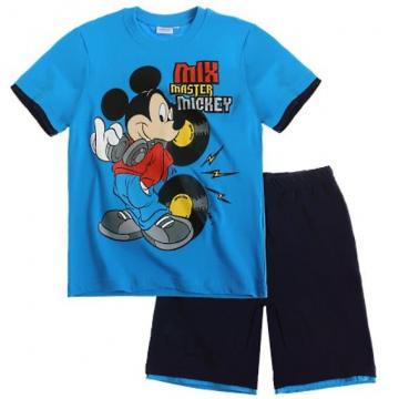 Tricou cu maneca scurta si Bermuda Disney Mickey