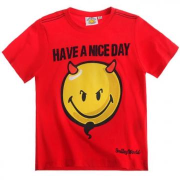 Tricou cu maneca scurta Smiley